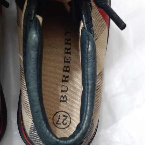 BURBERRY NOVA SHOES AUTHENTIC EUC SZ 27 - Picture 6 of 10